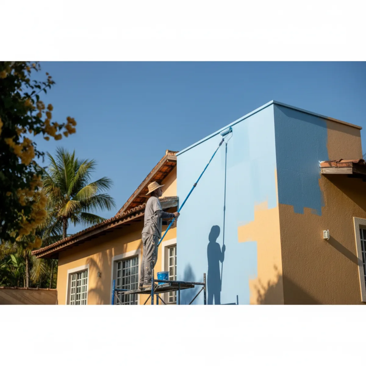 Tinta para área externa e fachada: como escolher para durar
